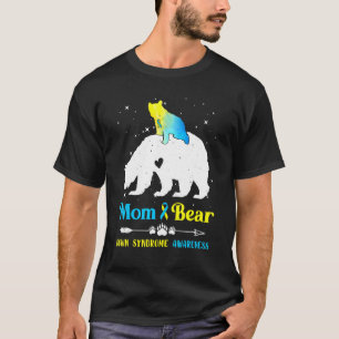 Camiseta Síndrome do Urso Menor da Mãe Consciência Azul Rib