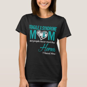 Camiseta Síndrome do X Frágil Mãe Eu Criei o Meu