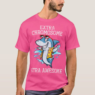 Camiseta Síndrome Extra Cromossoma Extra Incrível