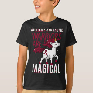 Camiseta Síndrome Guerreiro Ws Williams–beuren Wbs Unicórni