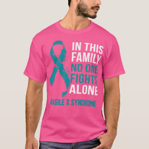 Camiseta Síndrome X Frágil Sensibilização Ninguém Luta Sozi