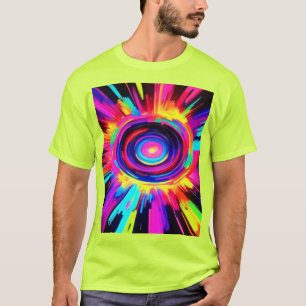 Camiseta Sinfonia Circular de Cores