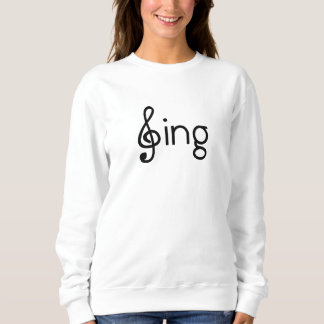 Camiseta Sing Limpar Notas de Sing de Imagem do Word
