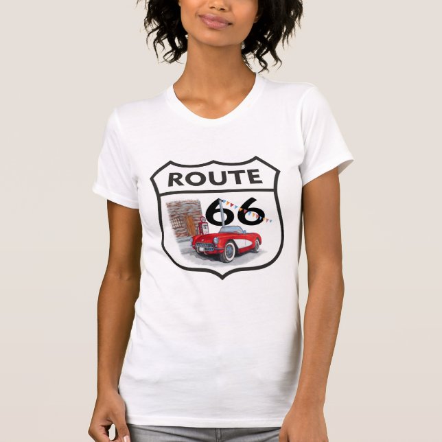 Camiseta Sing route 66 gifts (Frente)