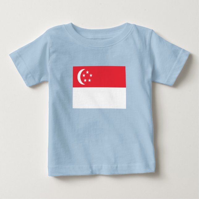 Camiseta Singapore Flag (Frente)