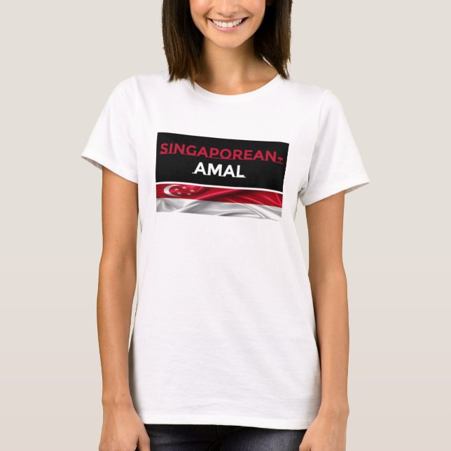 Camiseta Singapura-Amal-Mulheres (Frente)