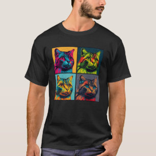 Camiseta Singapura - Pop - Ilustração - Animal Colorido