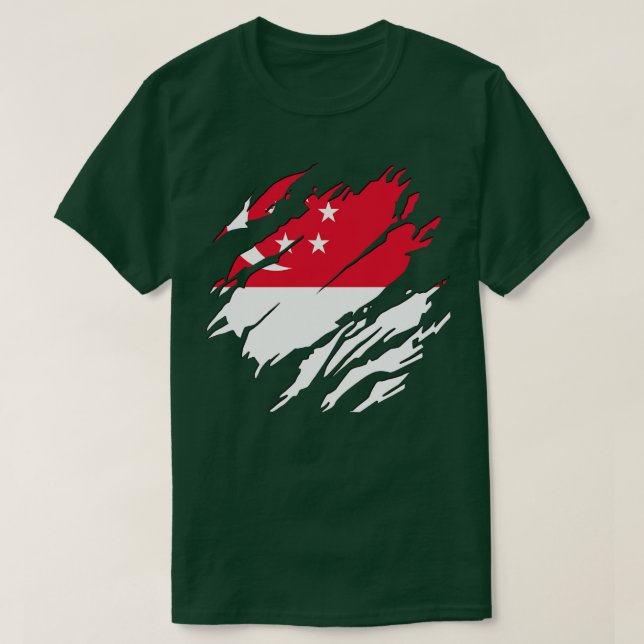 Camiseta Singapura Sempre (Frente do Design)
