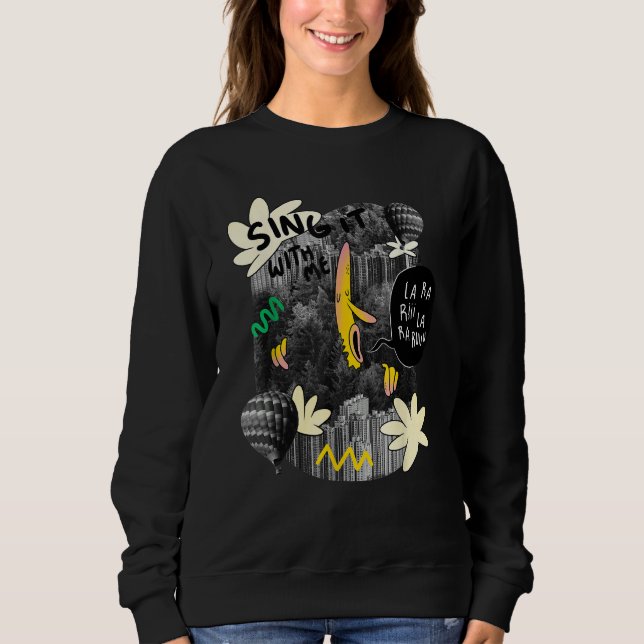 Camiseta Singer banana forest song quote (Frente)