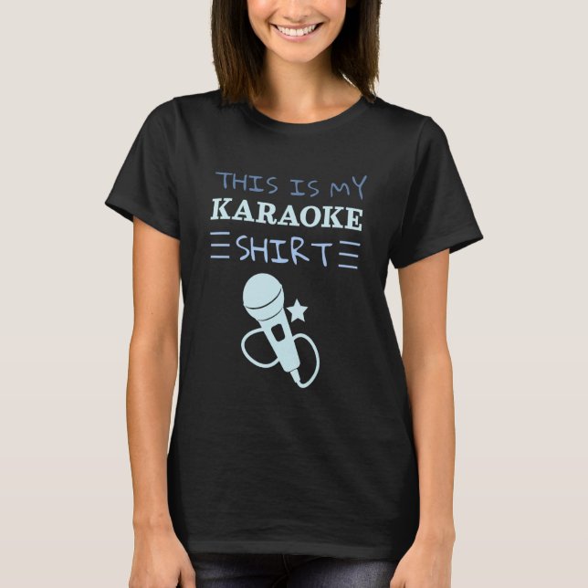 Camiseta Singers  This Is My Karaoke (Frente)