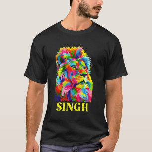 Camiseta Singh Lion Sher Punjabi Orgulha-Se De Ser Um Sikh