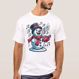 Camiseta Singing Snowman
