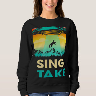 Camiseta Single Or Taken Alien UFO Valentine's Day Men Wo