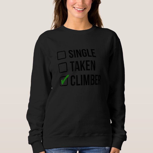 Camiseta Single Taken Climber Rock Climbing Bouldering Moun (Frente)