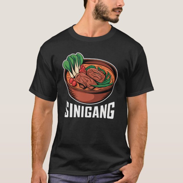 Camiseta Sinigang Soup Funny Filipino Comida Lover (Frente)