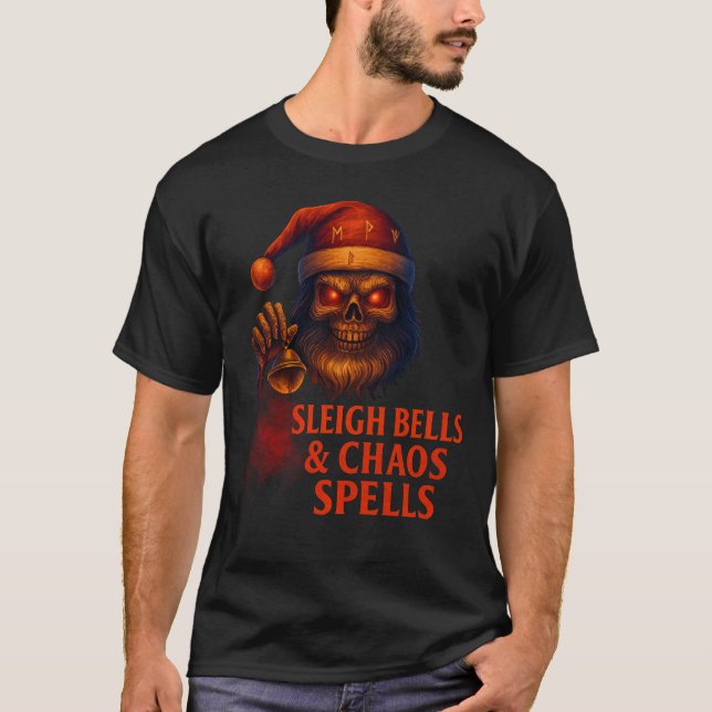 Camiseta Sininhos de Trenó & Feitiços do Caos (Frente)