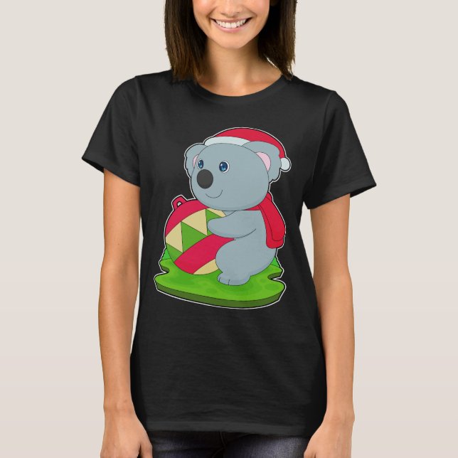 Camiseta Sino de Natal Koala (Frente)