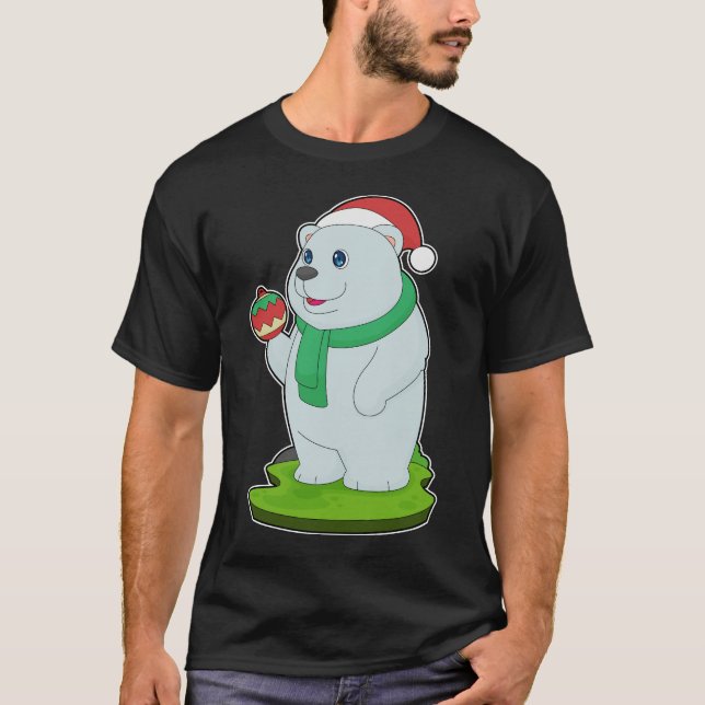 Camiseta Sino de Natal Polar (Frente)