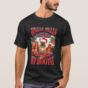 Camiseta Sinos de Natal Francês Engraçado Pum de Natal Fran