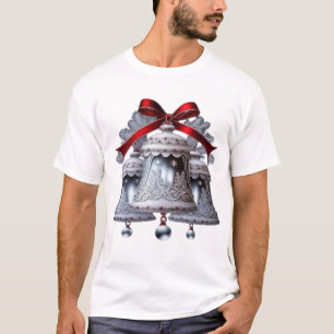 Camiseta Sinos prateados