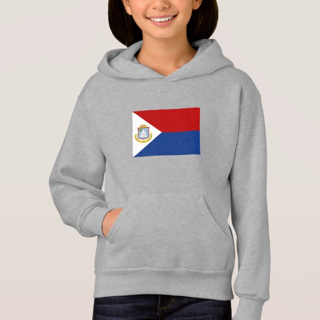 Camiseta Sint Maarten Flag (Frente)