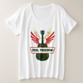 Camiseta Sinta a liberdade mais do tamanho do chá | Freefit