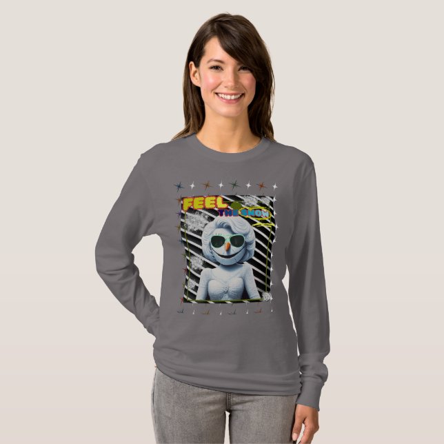 Camiseta Sinta a neve (Frente Completa)