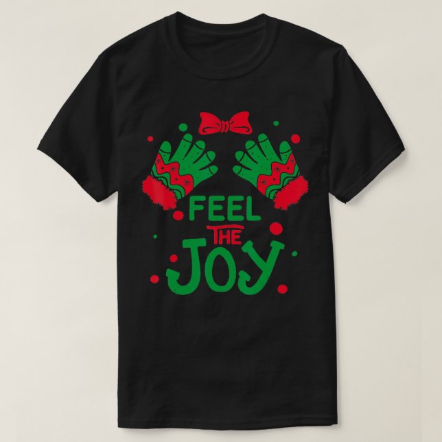 Camiseta Sinta a versão do Joy Womens (Frente do Design)