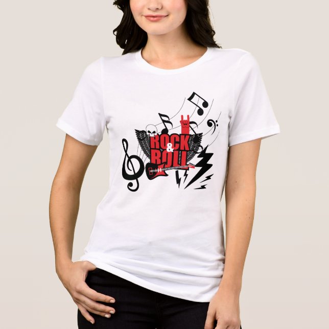 Camiseta Sinta o Barulho: O Melhor Rock & Roll (Frente)