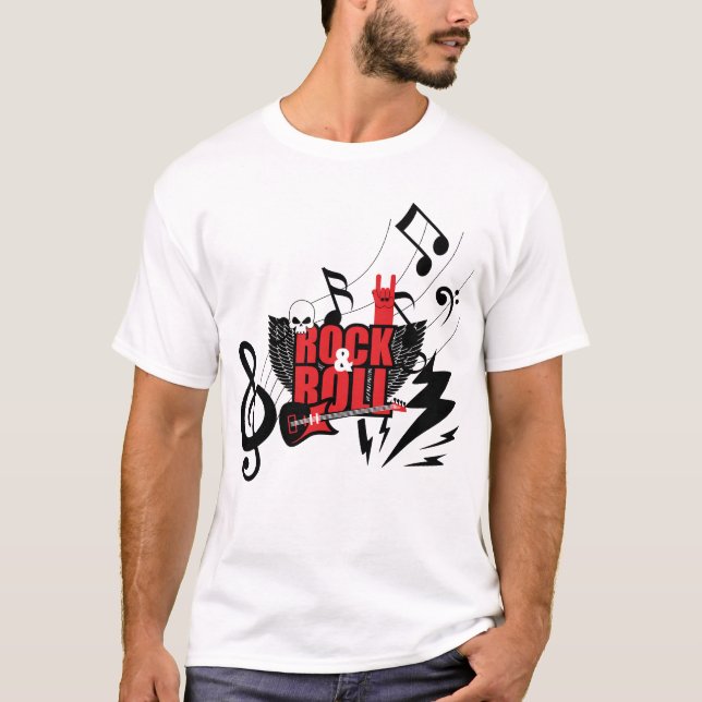 Camiseta Sinta o Barulho: O Melhor Rock & Roll (Frente)