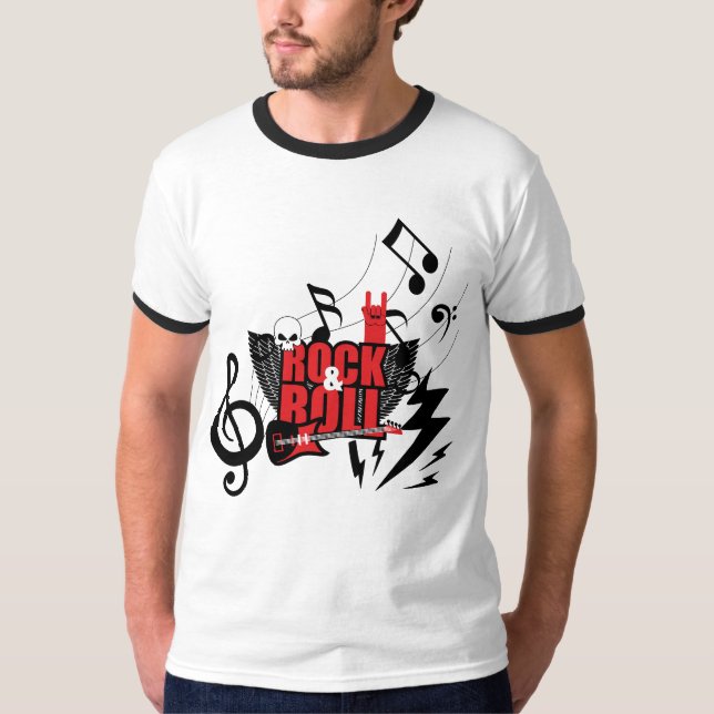 Camiseta Sinta o Barulho: O Melhor Rock & Roll (Frente)