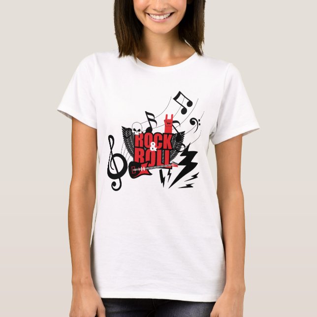 Camiseta Sinta o Barulho: O Melhor Rock & Roll (Frente)