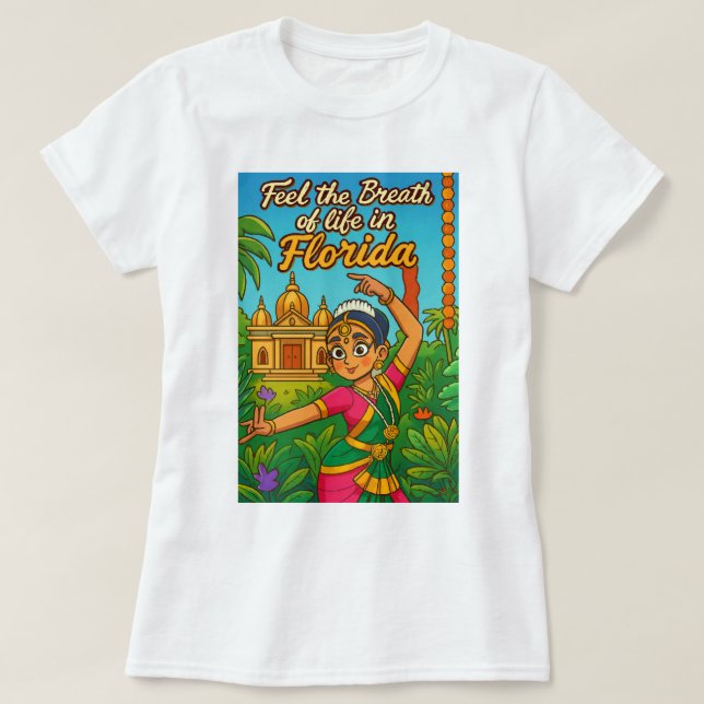 Camiseta Sinta O Fôlego Do Design De Vida (Frente do Design)