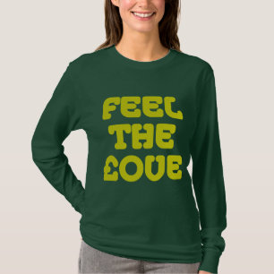 Camiseta Sinta o £ove - amarelo da banana