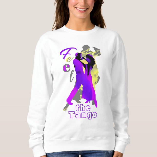 Camiseta Sinta o tango - Dançarinos de tango argentino (Frente)