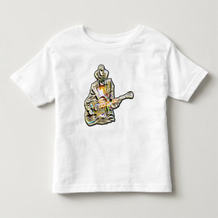 Camiseta Sinta os Blues - Design de violão artístico