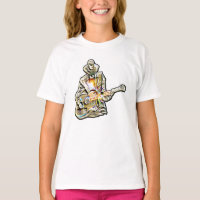 Sinta os Blues - Design de violão artístico