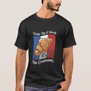 Camiseta Sinta os Croissants Amante de Croissant Pastelaria