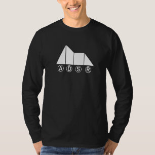 Camiseta Sintesizador Adsr Produtor Musical 1
