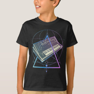 Camiseta Sintetização de Gótico de Pastel Modular Analó