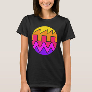 Camiseta Sintetizador de onda retrorreflector Wave Eletrôni