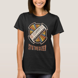 Camiseta Sintetizador Vintage Clássico Música Retro Amor