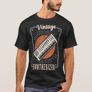 Camiseta Sintetizador Vintage Retro Classic Music Love 1