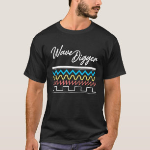 Camiseta Sintetizador Wave Digger Synthwave