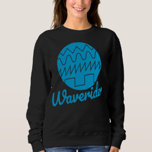 Camiseta Sintetizador Waverider 80s Forma de onda sintética