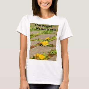 Camiseta Sinto a necessidade...a necessidade de