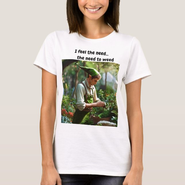 Camiseta Sinto a necessidade...a necessidade de (Frente)