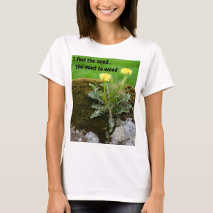Camiseta Sinto a necessidade...a necessidade de