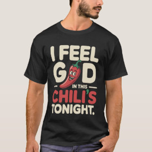 Camiseta Sinto Deus neste Chili s hoje à noite.