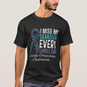 Camiseta Sinto Falta Do Meu Avô Todos Os Dias De Solteiro -